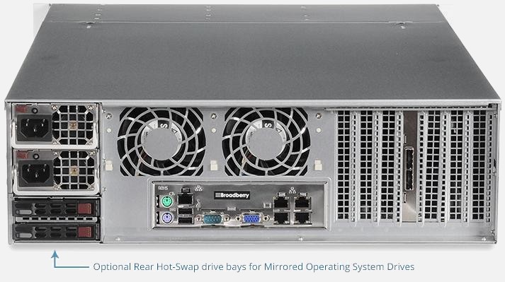 Windows Storage Server 2016 NAS/iSCSI SAN 3U Rackmount Storage Server